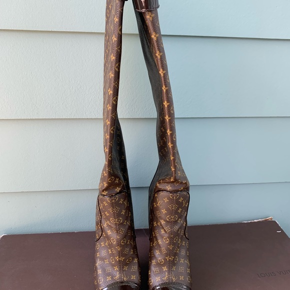 Louis Vuitton Idole knee high boot monogram canvas - Picture 3 of 6